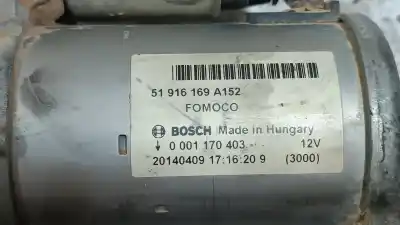 Peça sobressalente para automóvel em segunda mão motor de arranque por ford ka (ccu) black&white edition referências oem iam 51916169a152