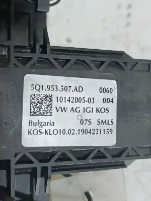 Second-hand car spare part multifunction switch for seat leon st (5f8) fr oem iam references 5q1953513am  5q1953507ad