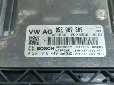 Second-hand car spare part ecu engine control for seat leon st (5f8) fr oem iam references 05e907309