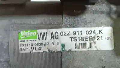 Second-hand car spare part starter motor for seat ibiza (6j5) reference oem iam references 02z911024k