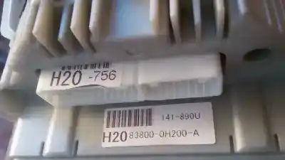 Peça sobressalente para automóvel em segunda mão QUADRANTE por PEUGEOT 107  Referências OEM IAM 828000H200A  