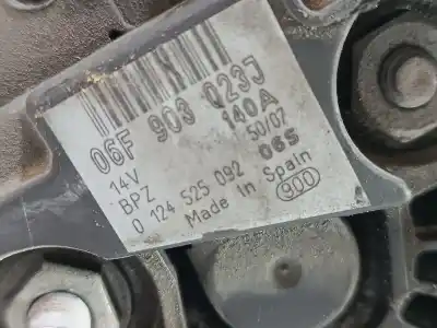 Автозапчасти б/у генератор за audi a4 cabrio (8h) 2.0 tdi ссылки oem iam 06f903023j