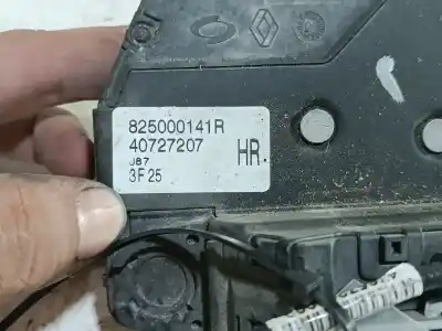 Second-hand car spare part rear right door lock for renault captur helly hansen 90 cv / 66 kw oem iam references 825000141r