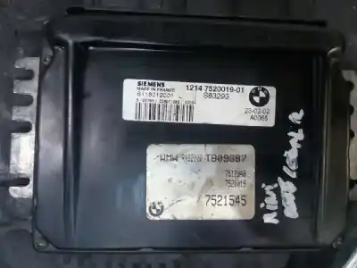 Автозапчастина б/у ебу контролер двигуна для mini mini (r50, r53) cooper посилання на oem iam 1214752001901  s118012001l