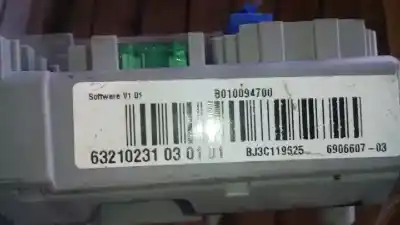 Peça sobressalente para automóvel em segunda mão caixa de fusíveis e relés por bmw serie 1 berlina (e81/e87) 2.0 16v cat 150 cv / 110 kw referências oem iam 690660703  63210231030101