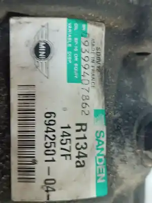 Second-hand car spare part air conditioning compressor for mini mini (r56) cooper oem iam references 694250104  