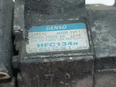 Автозапчастина б/у КОМПРЕСОР КОНДИЦИОНЕРА для MITSUBISHI MONTERO (V60/V70)  Посилання на OEM IAM 4472203657  