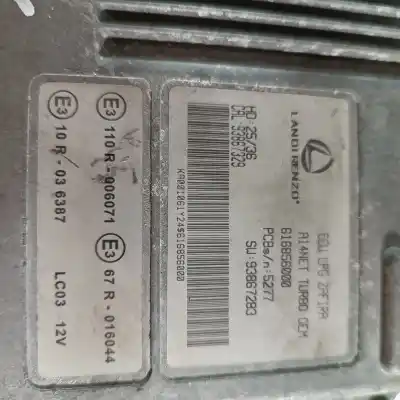Pezzo di ricambio per auto di seconda mano centralina motore per opel zafira tourer selective riferimenti oem iam 93867329  93867283
