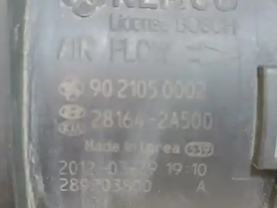 Second-hand car spare part flowmeter for kia ceed drive 136 cv / 100 kw oem iam references 281642a500  9021050002