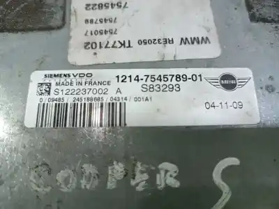 Second-hand car spare part ecu engine control for mini mini (r50, r53) cooper s oem iam references 1214754578901  s122237002a
