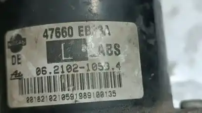 Автозапчастина б/у абс для nissan navara pick-up (d40m) double cab le 4x4 посилання на oem iam 06210210592