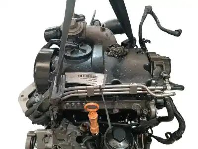 Pièce détachée automobile d'occasion moteur complet pour volkswagen polo (9n1) 1.4 tdi références oem iam amf  