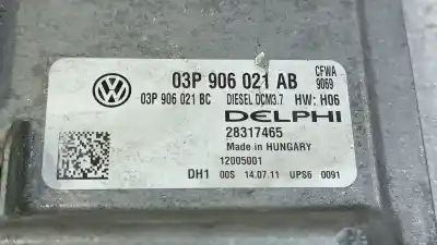Second-hand car spare part ecu engine control for seat ibiza (6j5) reference oem iam references 03p906021ab  03p906021bc