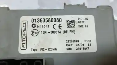 Pezzo di ricambio per auto di seconda mano scatola relè/fusibili per citroen nemo basis riferimenti oem iam 01363580080