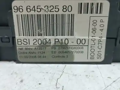 Second-hand car spare part fuse box unit for citroen c2 cool oem iam references 9664532580