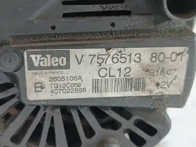 Автозапчастина б/у генератор для mini mini (r56) one посилання на oem iam v7576513 tg12c059 2605106a