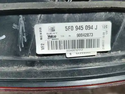 Автозапчасти б/у внутренний правый задний фонарь за seat leon (5f1) reference ссылки oem iam 5f0945094j  