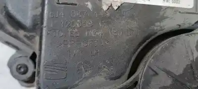 Second-hand car spare part rear left window regulator for seat ibiza (6j5) reference oem iam references 6j4839401c