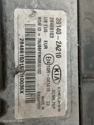 Second-hand car spare part ecu engine control for kia rio emotion 75 cv / 55 kw oem iam references 391402a210 28486103 dcm62ap