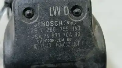 Peça sobressalente para automóvel em segunda mão potenciômetro por peugeot rcz 2.0 hdi referências oem iam 0280755160