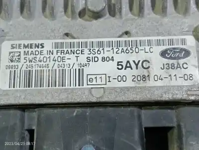 Second-hand car spare part ecu engine control for ford fiesta (cbk) ambiente oem iam references a5ws40140e 5ayc 3s6112a650lc