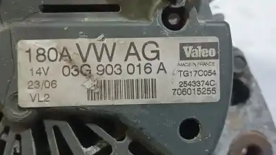 Pezzo di ricambio per auto di seconda mano alternatore per audi a6 c6 (4f2) 2.0 tdi riferimenti oem iam 03g903016a  