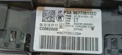 Piesă de schimb auto la mâna a doua control multifunctional pentru peugeot 5008 active referințe oem iam 96773911zd