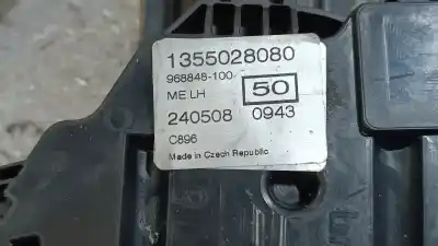 Second-hand car spare part trunk lock for citroen nemo basis oem iam references 1355028080  968848100