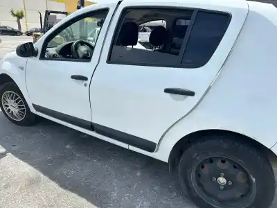 Peça sobressalente para automóvel em segunda mão porta do automóvel traseira esquerda por dacia sandero ambiance referências oem iam 