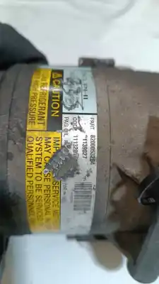 Peça sobressalente para automóvel em segunda mão COMPRESSOR DE AR CONDICIONADO A/A A/C por RENAULT MEGANE II BERLINA 5P  Referências OEM IAM 8200053264 111320 01139027