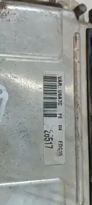 Second-hand car spare part ECU ENGINE CONTROL for CITROEN EVASION  OEM IAM references 0281010135  9636254580