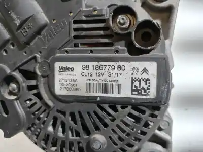 Second-hand car spare part alternator for peugeot 208 allure oem iam references 