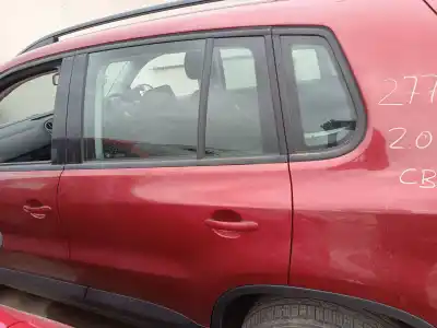 Pièce détachée automobile d'occasion PORTE ARRIERE GAUCHE pour VOLKSWAGEN TIGUAN (5N1)  Références OEM IAM   