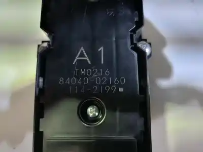 Second-hand car spare part left front power window switch for toyota corolla (e21) hybrid active oem iam references 8404002160  