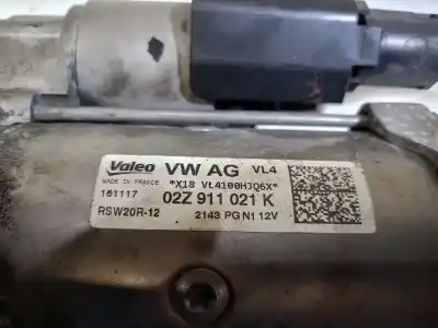 Second-hand car spare part starter motor for seat leon (5f1) reference oem iam references 02z911021k  