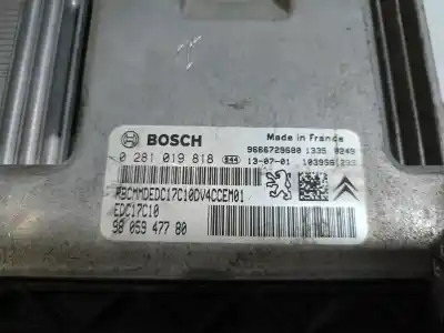 Автозапчастина б/у ебу контролер двигуна для citroen c3 picasso exclusive посилання на oem iam 9805947780