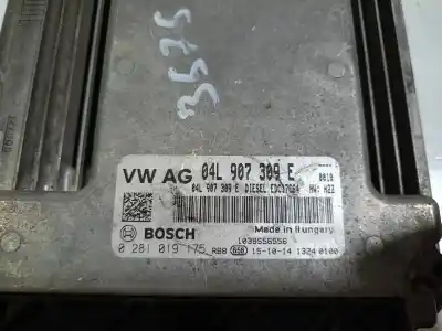 Second-hand car spare part ecu engine control for skoda rapid active oem iam references 04l907309e  0281019175