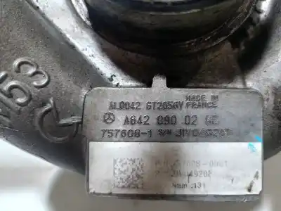 Gebrauchtes Autoersatzteil TURBOLADER zum MERCEDES-BENZ MB SERIE:100 D CAJA ABIERTA (W631)  OEM-IAM-Referenzen A6420900280  7576081
