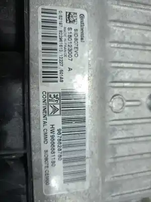 Second-hand car spare part ecu engine control for citroen c4 lim. collection oem iam references 9678628780  