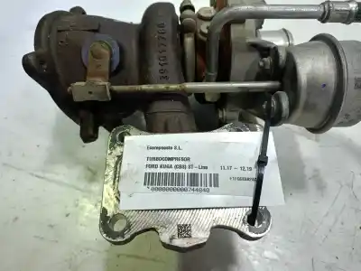 Автозапчасти б/у турбокомпенсатор за ford kuga (cbs) st-line 120 cv / 88 kw ссылки oem iam f1fg6k682ac