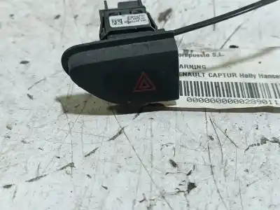 Second-hand car spare part hazard warning lights for renault captur helly hansen 90 cv / 66 kw oem iam references 252907372r