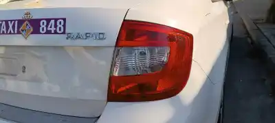 Second-hand car spare part right tailgate light for skoda rapid active oem iam references 