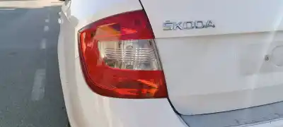 Second-hand car spare part left tailgate light for skoda rapid active oem iam references 