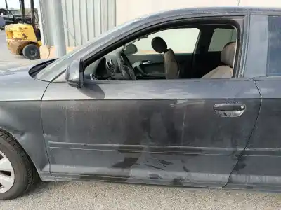 Peça sobressalente para automóvel em segunda mão porta da frente esquerda por audi a3 (8p) 1.6 tdi ambiente referências oem iam 
