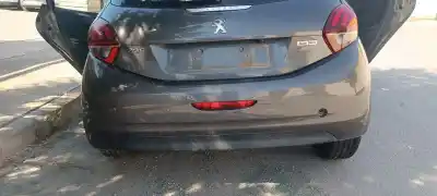 Second-hand car spare part rear bumper for peugeot 208 allure oem iam references   