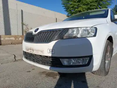 Second-hand car spare part front bumper for skoda rapid active oem iam references   