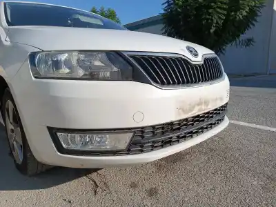 Second-hand car spare part front bumper for skoda rapid active oem iam references   