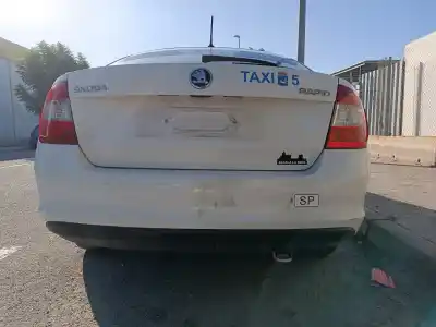 Second-hand car spare part rear bumper for skoda rapid active oem iam references 