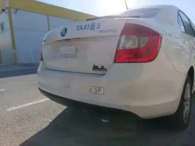 Second-hand car spare part rear bumper for skoda rapid active oem iam references   