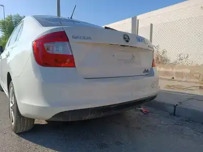 Second-hand car spare part rear bumper for skoda rapid active oem iam references   